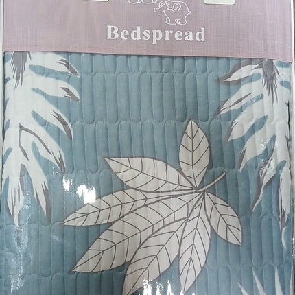 B10 - Double 5pc Cheap Bedspread - Zig Zag - Printed - Polyester 65gsm