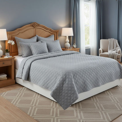 B25 - Queen 7pc Cucci Bedspread Set