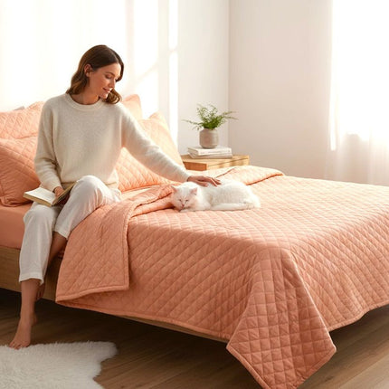 B25 - Queen 7pc Cucci Bedspread Set