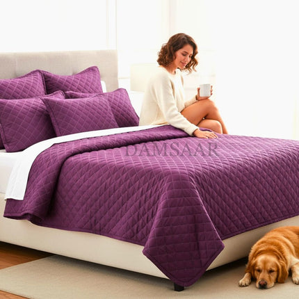 B25 - Queen 7pc Cucci Bedspread Set