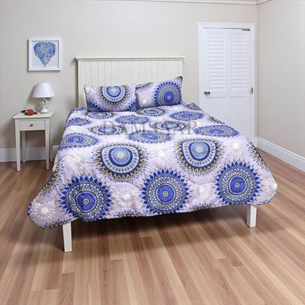 (C6-TM) Double 3 Piece Polyester Printed Comforter (Available in Assorted patterns)
