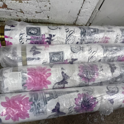 RAW51- CHEAP ZIG ZAG POLYSTER MTRL PRINTED 200MTR 65 GSM 240 CM