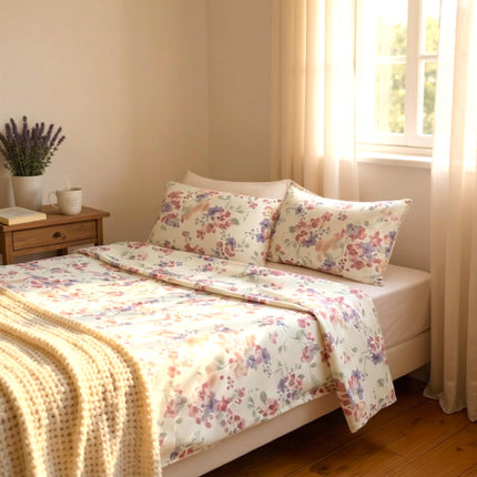 S29 - D4PC DAMS WINTER Flat & FITTED SHEET SET