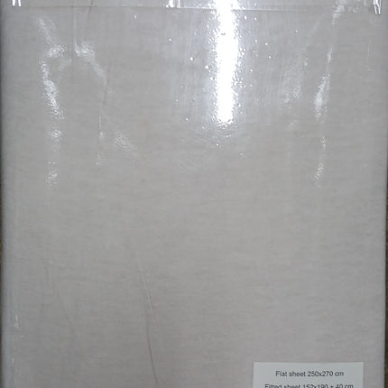 (S75)Q4PC 100%BRUSHED COTTON WINTER FLANNEL SHEET