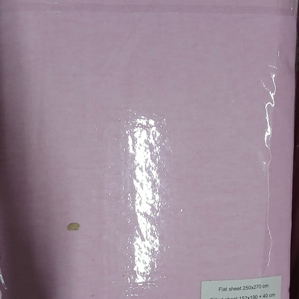 (S75)Q4PC 100%BRUSHED COTTON WINTER FLANNEL SHEET