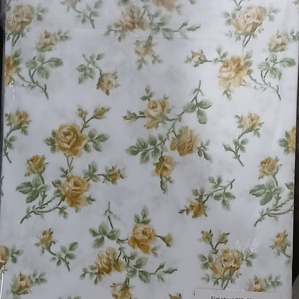 (S74) Double 4pc 100% Brushed Cotton winter Flannel Sheet