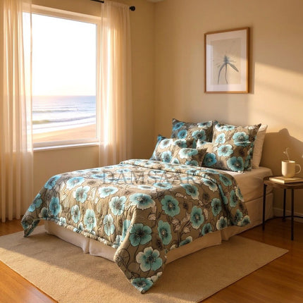 C19 k6pc Microfiber Comforter