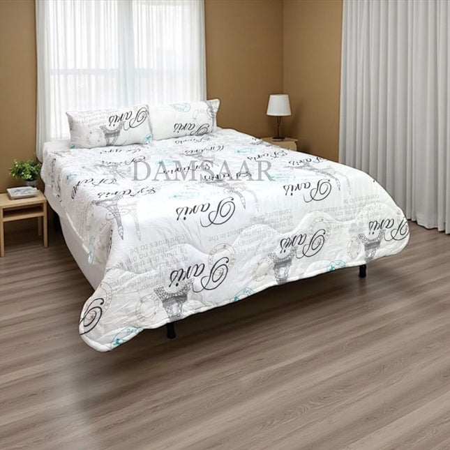 (C4-TM) King 3 Piece Polyester Printed Comforter (Available in Assorted patterns)