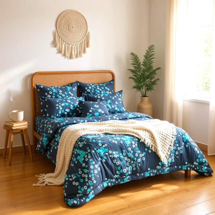 C19 k6pc Microfiber Comforter