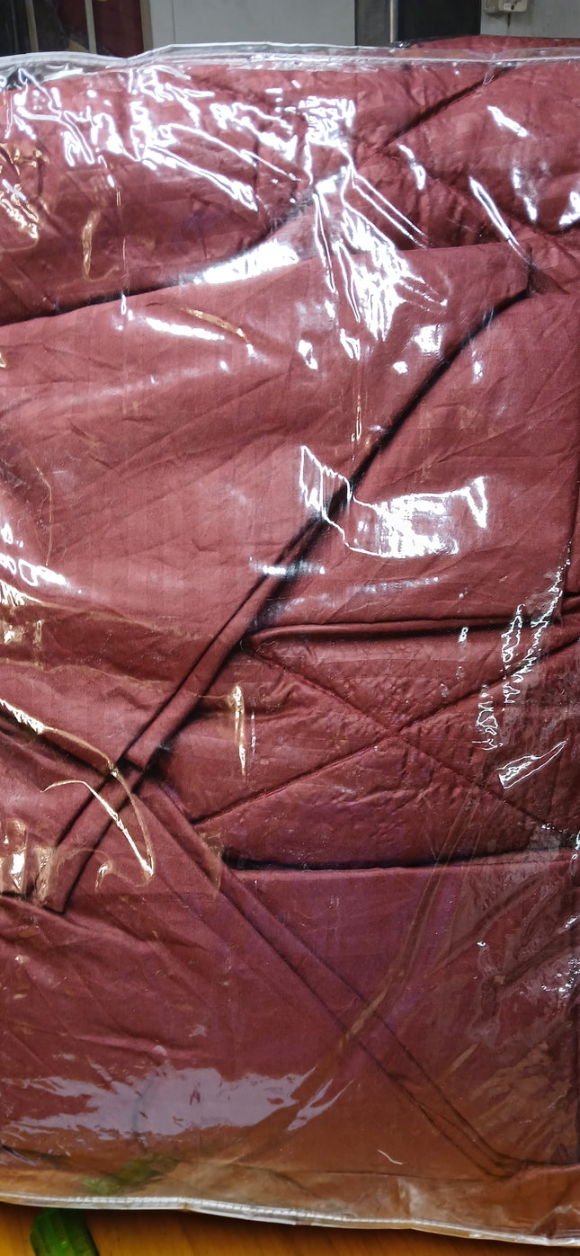 (C11) QUEEN 5PC STRIPE  COMFORTER DYED DIAMOND CHEAP 1 NEEDEL