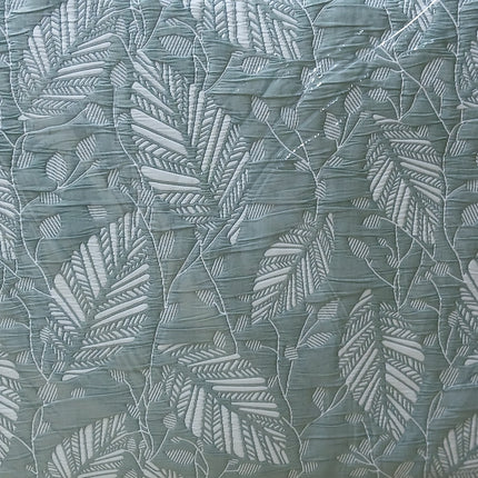B46-KING 6PC BEDSPREAD WITH BACKSIDE FLEECE