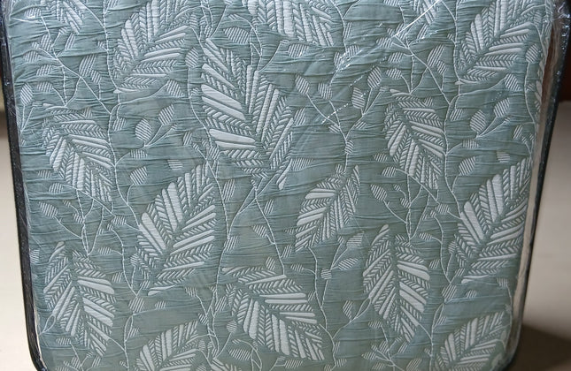 B46-KING 6PC BEDSPREAD WITH BACKSIDE FLEECE