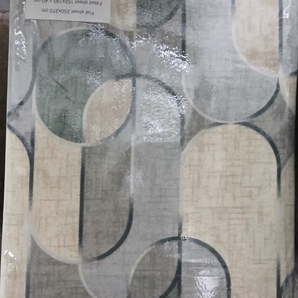 (S75)Q4PC 100%BRUSHED COTTON WINTER FLANNEL SHEET