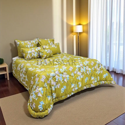 C19 k6pc Microfiber Comforter