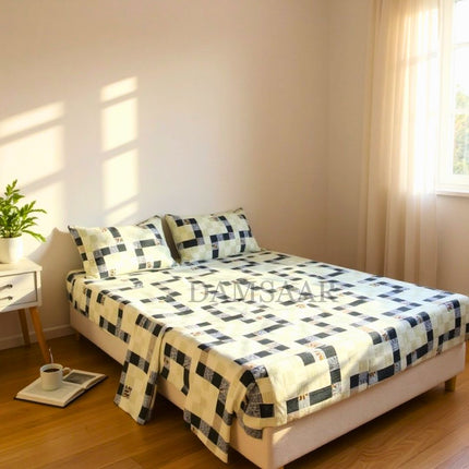 S29 - D4PC DAMS WINTER Flat & FITTED SHEET SET