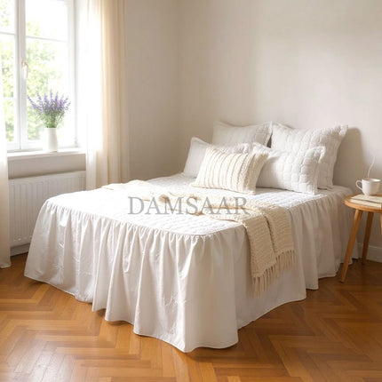 B45 - Queen 5pc Bedspreads bf velvet