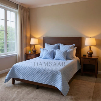 B25 - Queen 7pc Cucci Bedspread Set