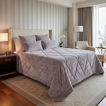 C2 - King 5pc Velvet Comforter