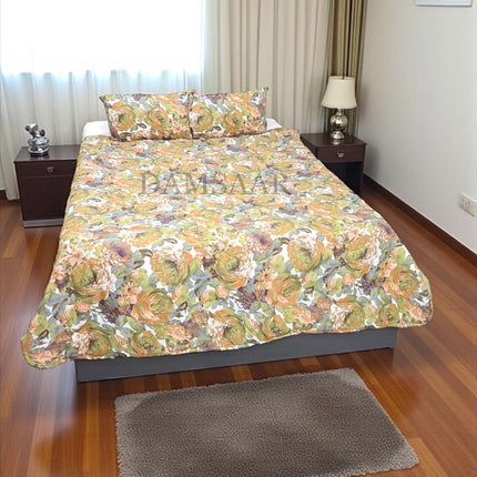 (C6-TM) Double 3 Piece Polyester Printed Comforter (Available in Assorted patterns)