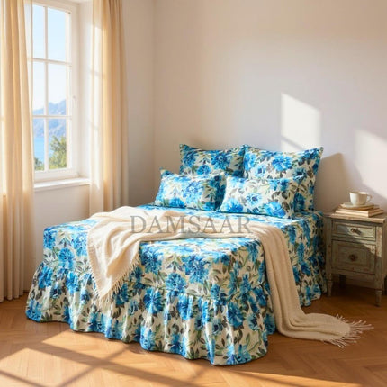 S30 - King 5pc Microfibre Printed Combo Sheet Set - Box Pack