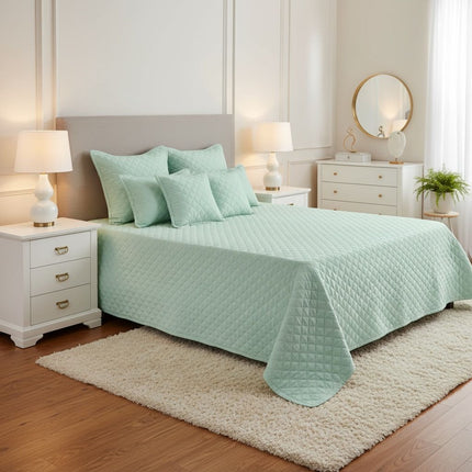 B25 - Queen 7pc Cucci Bedspread Set