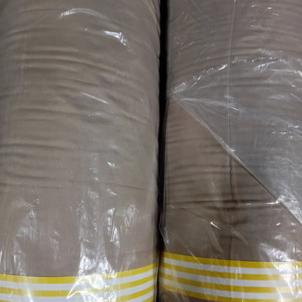 RAW-55 BEIGE DOUBLE FOLD MTRL 280CM 90GSM 100MTR